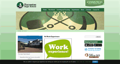 Desktop Screenshot of forresterhighschool.org.uk